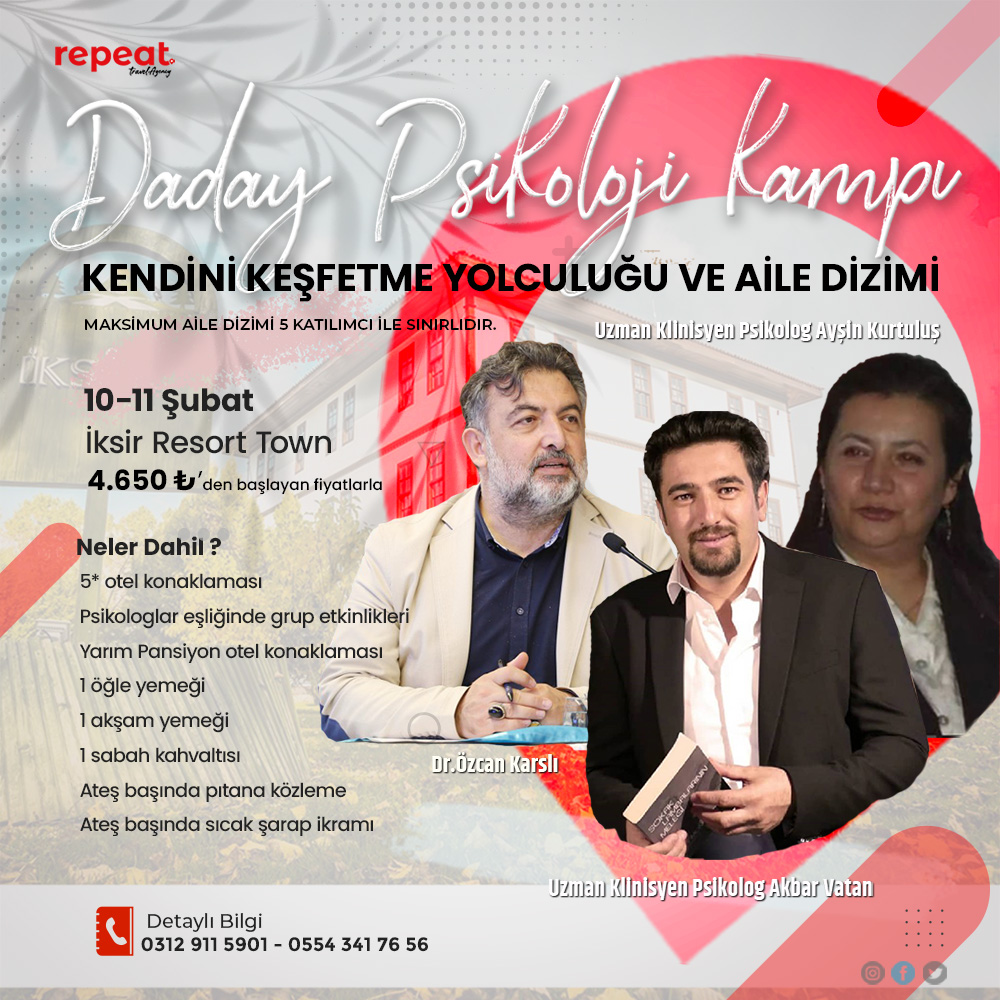 Daday Psikoloji Kampı Kendini Keşfetme Yolculuğu ve Aile Dizimi